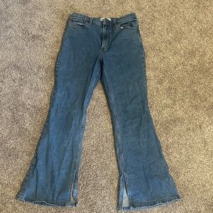 Abercrombie & Fitch Flare Blue Jeans